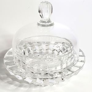 Vintage crystal candy dish